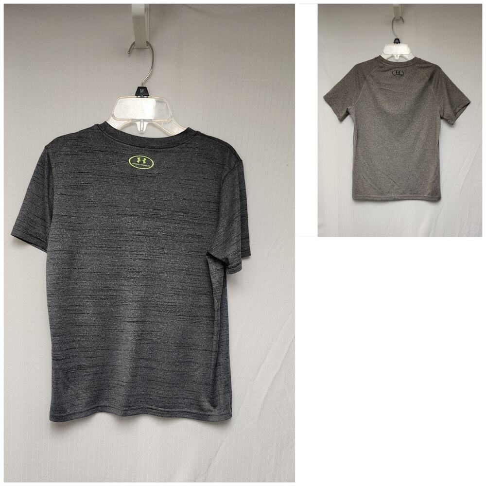 Under Armour Boys Gray T-shirt Size Large